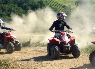  Pilot eines Quads in der 42